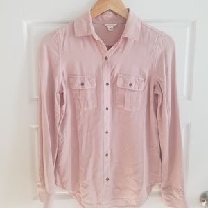 Aeropostale button down pink shirt